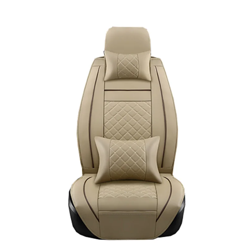 Универсальные чехлы для сидений автомобиля из искусственной кожи volvo s80 s60 ssangyong