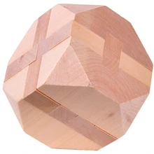 Классическая деревянная игра-головоломка для взрослых детей