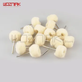 

Wozniak Pure Wool Grinding Head Polished Ball of Electric Grinding Machine Accessories With 3mm Handle Derusting Remove dust