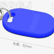 1000 шт цена завода ABS Бесконтактный rfid бирки с rfid UHF 915 МГц брелок для контроля доступа