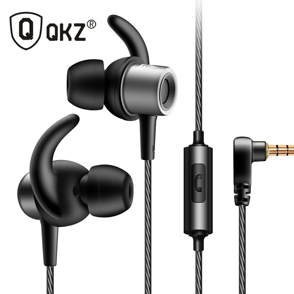 QKZ CK1 наушники для телефона MP3 mp4 шумоизоляция стерео спортивные вкладыши