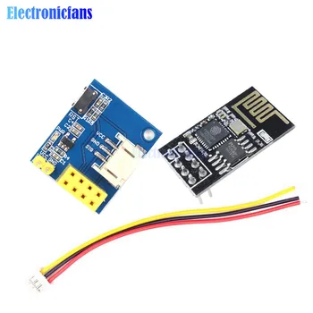 

ESP8266 ESP-01 ESP-01S WS2812 RGB LED Controller Module for Arduino IDE WS2812 Light Ring Smart Electronic DIY With Connector