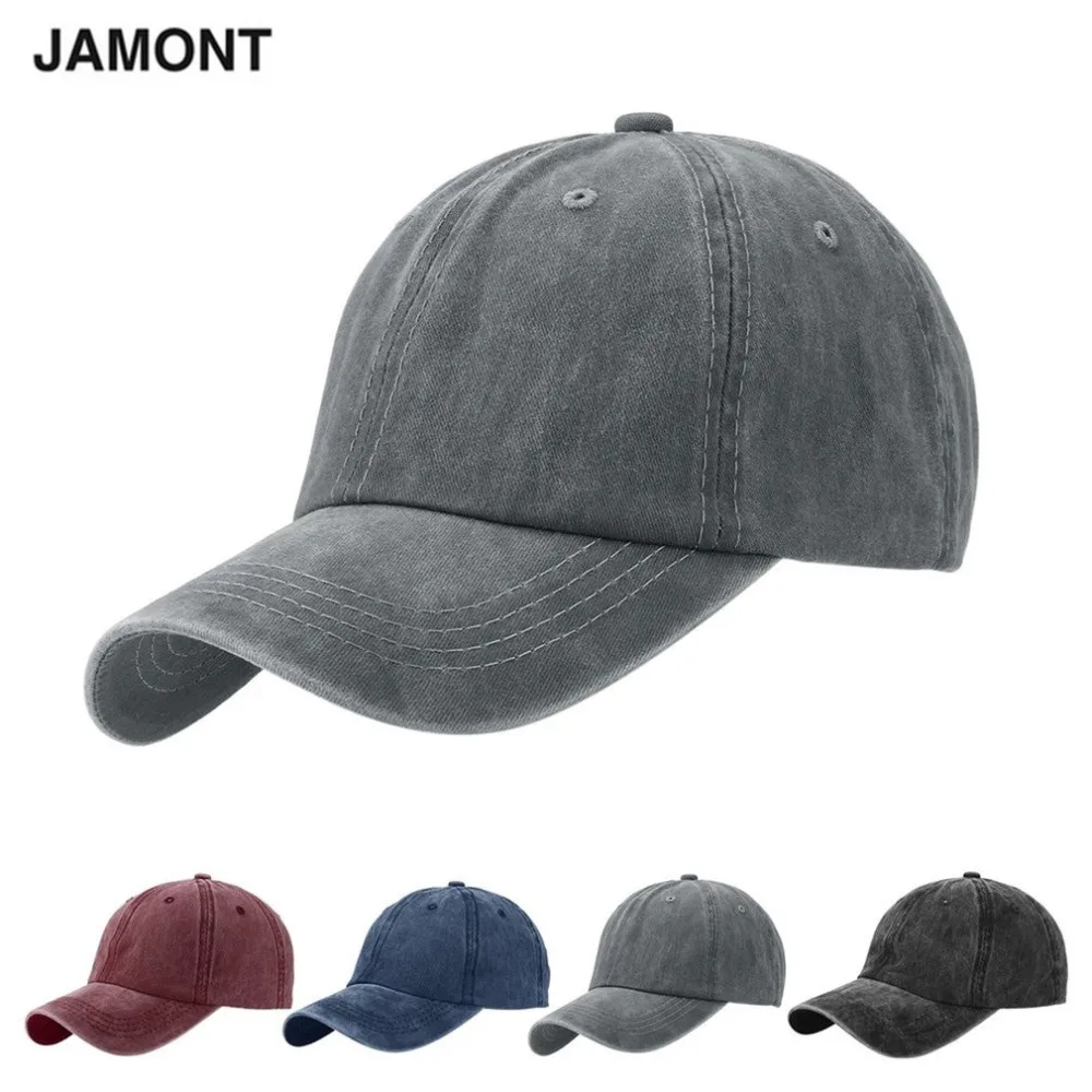 

Unisex Baseball Caps Good Quality Adjustable Hats Grey Casquette Bone Cap Gorras