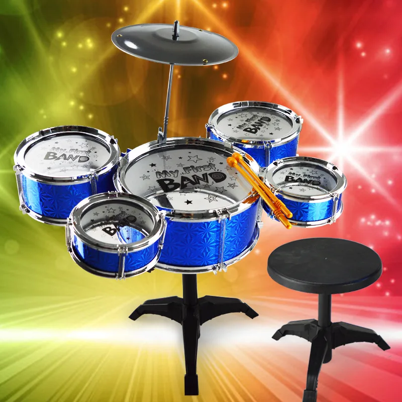 Creative Childhood Educational Music Toy Simulation Drums Children Mini