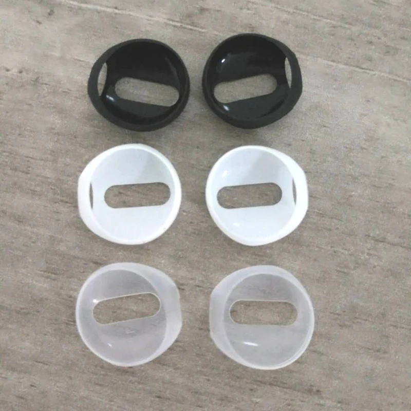 2 шт/Пара амбушюры для Airpods беспроводные Bluetooth iphone 7 plus наушники силиконовые