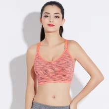 Quick Dry Casual Active Bra Push Up Wear Tops Shockproof for Women Gym Running Sport Active Bra Cross Crop Top Female Bra active casual quick drying top