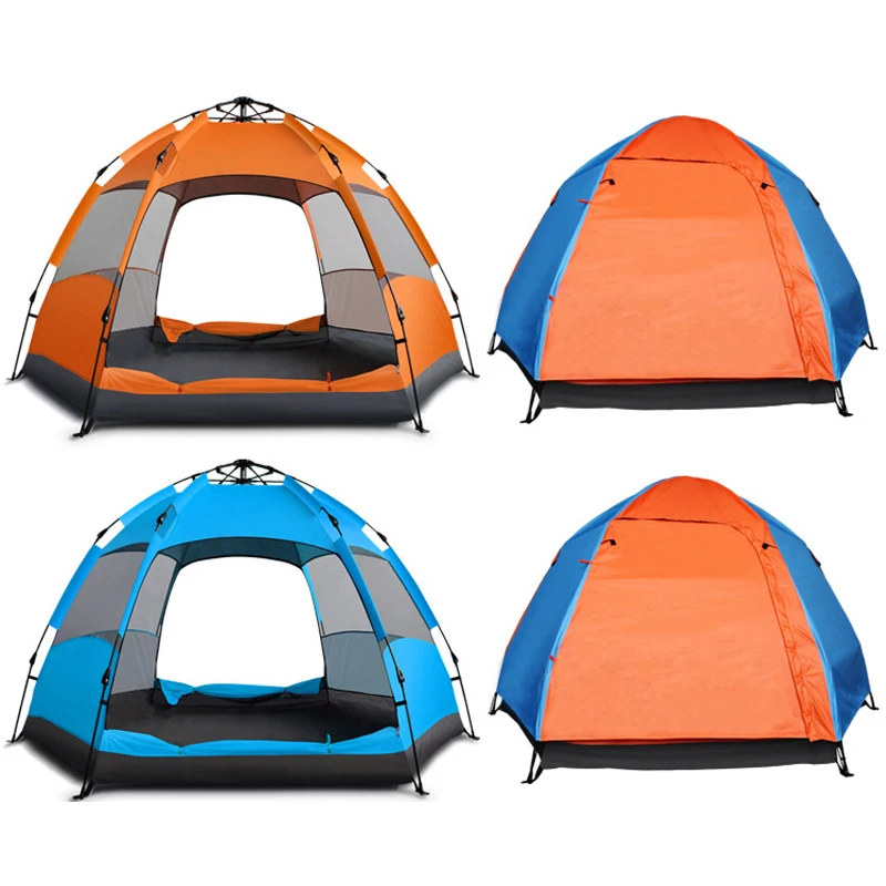

5-8 Person Outdoor Camping Tent Quick Automatic Opening Large Capacity Tent waterproof Double Layer Tent Family Tent Ultralight