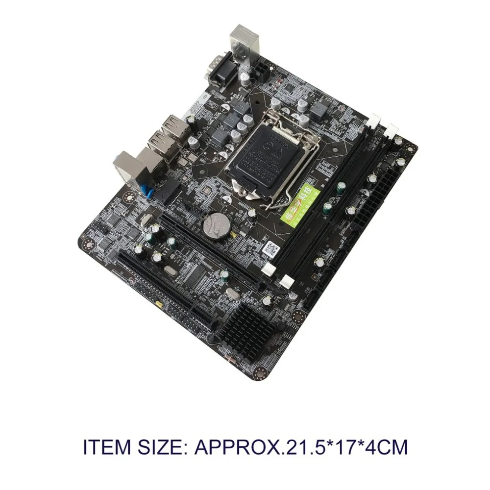 

DIY PC Intel P55 6 Channel Mainboard Motherboard High Performance Desktop Computer Mainboard CPU Interface LGA 1156