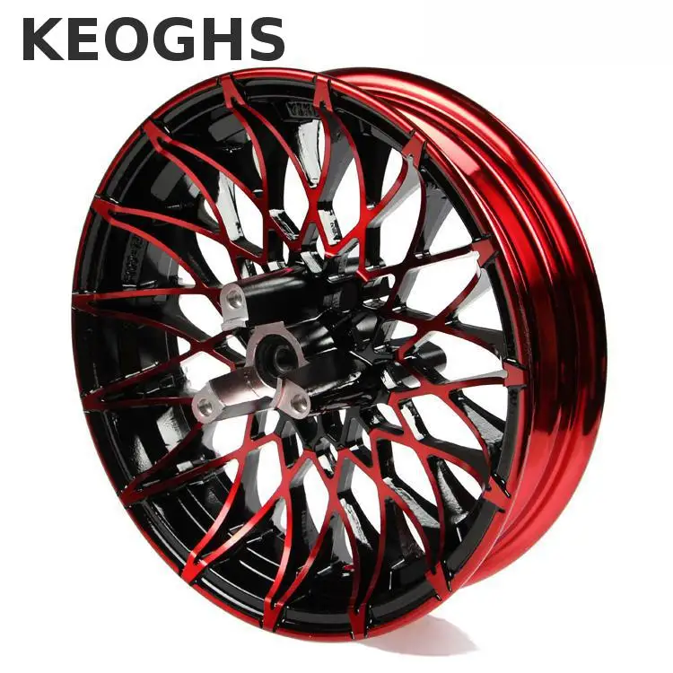 Keoghs двойной тормозной диск переднего колеса обод 12*2,75 дюймов алюминиевый сплав 70 мм диск установить для Yamaha Honda скутер изменить