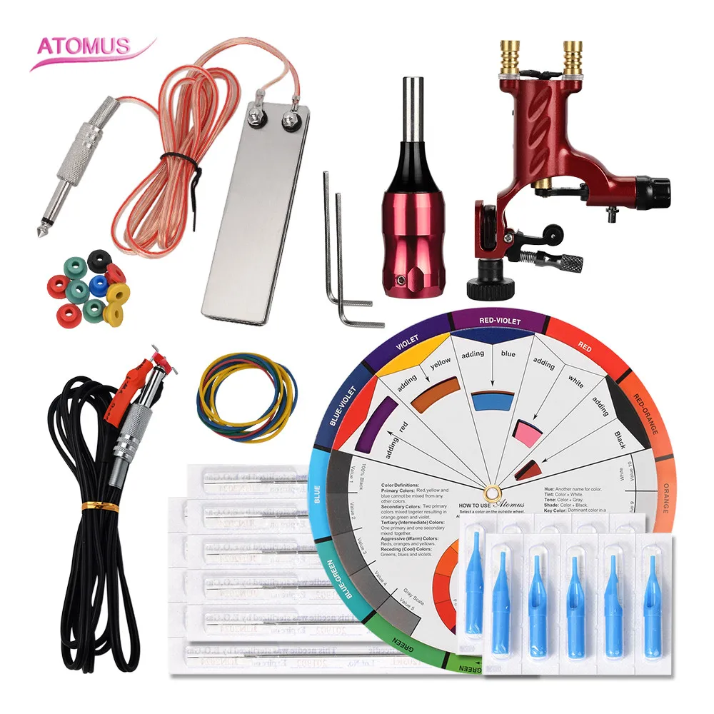 

Rotary Tattoo Machine Kit Professional Tattoo Tools Tattoo Studio Tatto Machine Set Professional Rotary Kit Tatoo Machines Kits