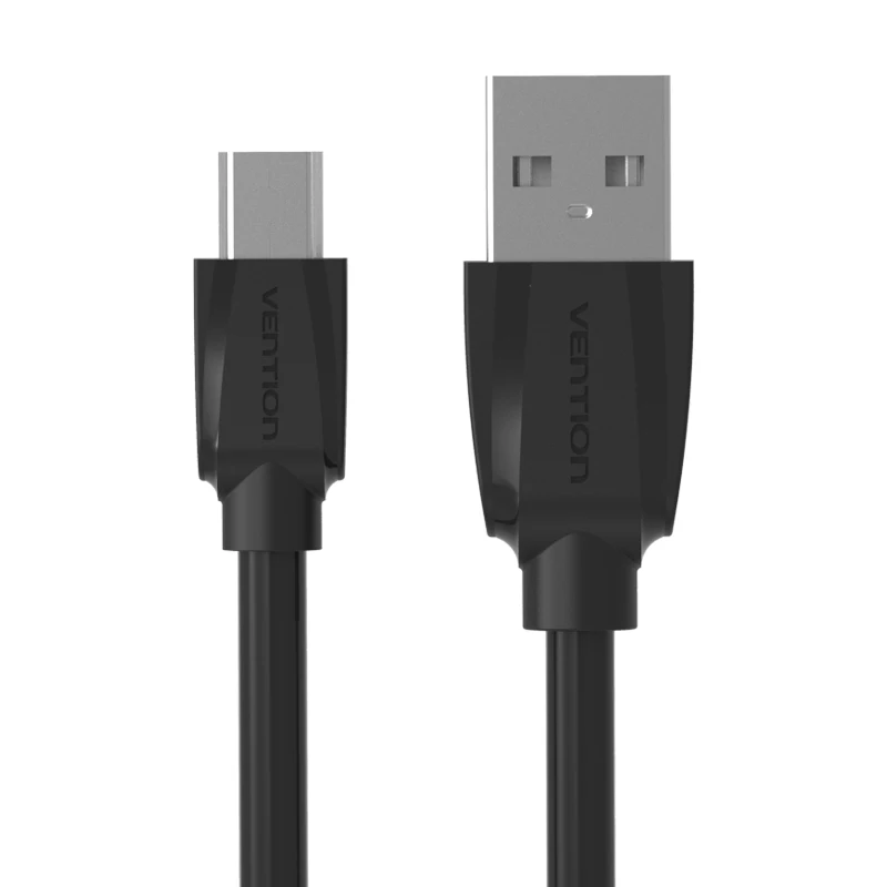 Vention Mini USB кабель 1 м 1,5 м 2 м Mini USB к USB кабель для зарядки данных для сотового телефона MP3 MP4 gps камера HDD мобильный телефон