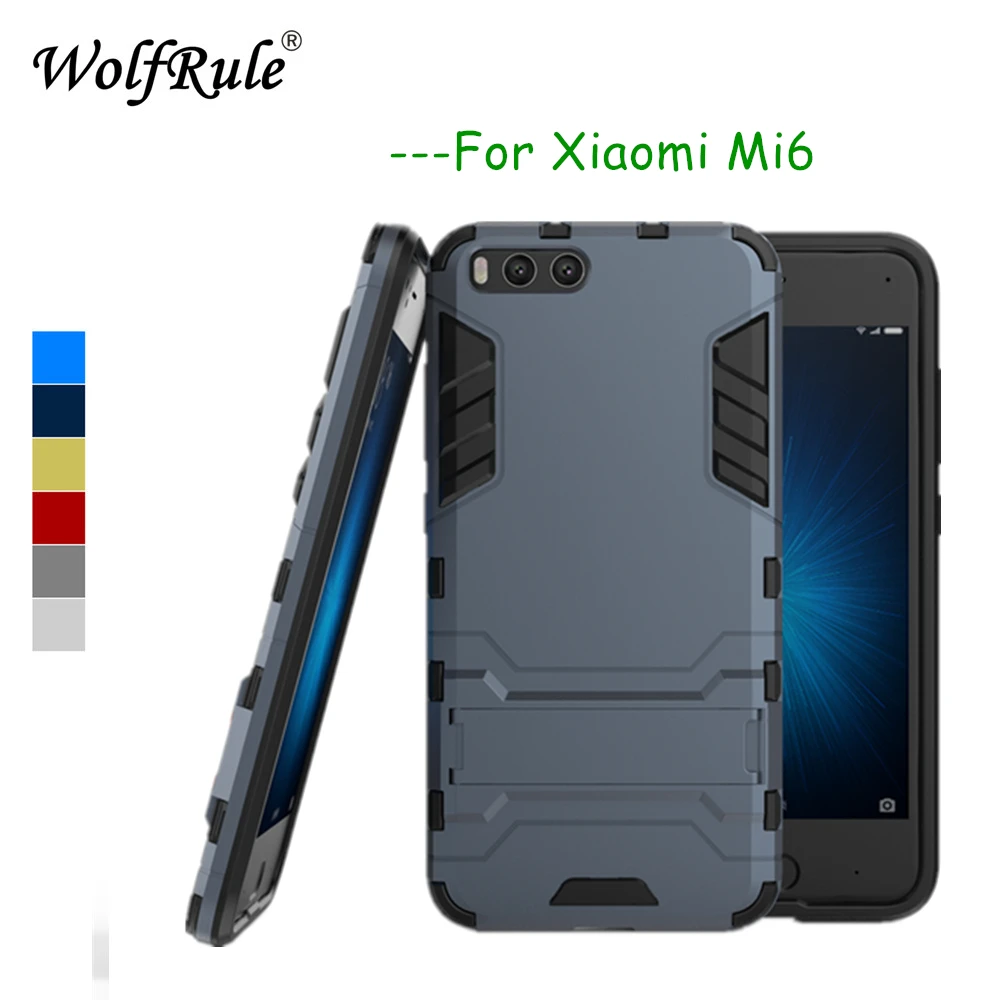 xiaomi mi6 чехол Mi 6 Чехол деловой стиль pc &amp tpu крышка Жесткий защитный Стенд САППУ 2 в 1
