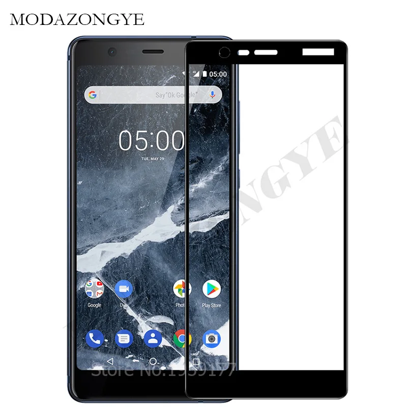 Для Nokia 5 1 закаленное стекло для защита экрана 2018 TA-1075 TA-1061 TA-1088 TA-1081 TA-1076 TA-полное