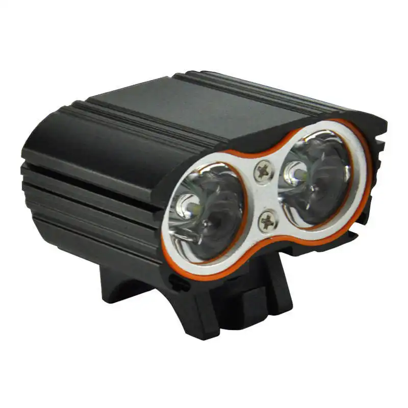 True 2000LM 2 X XM-L T6 LED USB powerful led flashlight Waterproof Lamp Bike Bicycle Headlight lanterna led bike #3S29 (8)