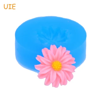 

HYL219U 17.7mm Flower Silicone Mold - Cupcake Topper, Sugarcraft, Fondant, Fimo Clay Cabochon, Candy, Resin, Gum Paste, Icing