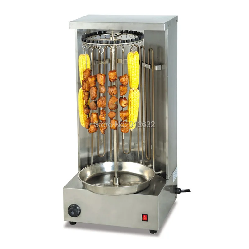 electric heating, Fully automatic BBQ grill, Kebabs and corn grillin