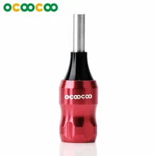 OCOOCOO SB006 из нержавеющей стали резная ручка татуировки персонажа-красный