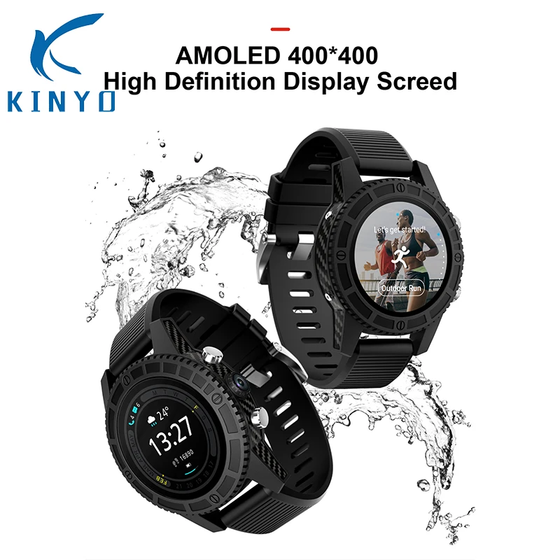 

2018 Smart Watch IP67 Waterproof Android 7.0 4G LTE Network Support Wifi Hotspot Bluetooth Smartwatch Phone with Power bank