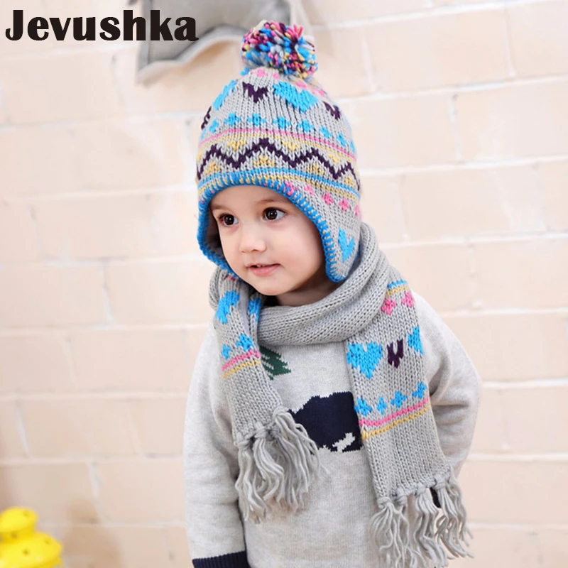 Kids hat scarf set Clearance