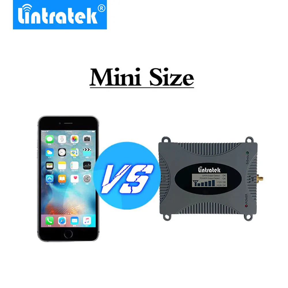 Lintratek Powerful GSM Repeater 900MHz LCD Display GSM Cellular Signal Booster UMTS 900MHz Mini Phone Amplifier UPGRADE #2017