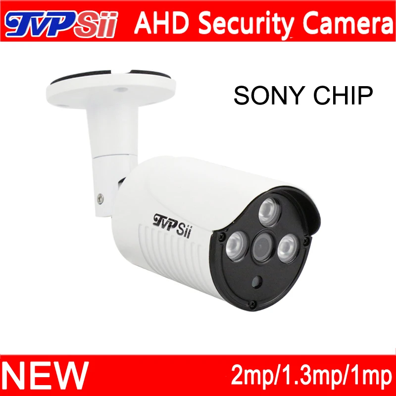 

New Case Three Array Infrared Leds 1mp/1.3mp/2mp Color Metal Case Outdoor AHD Surveillance CCTV Camera Free Shipping