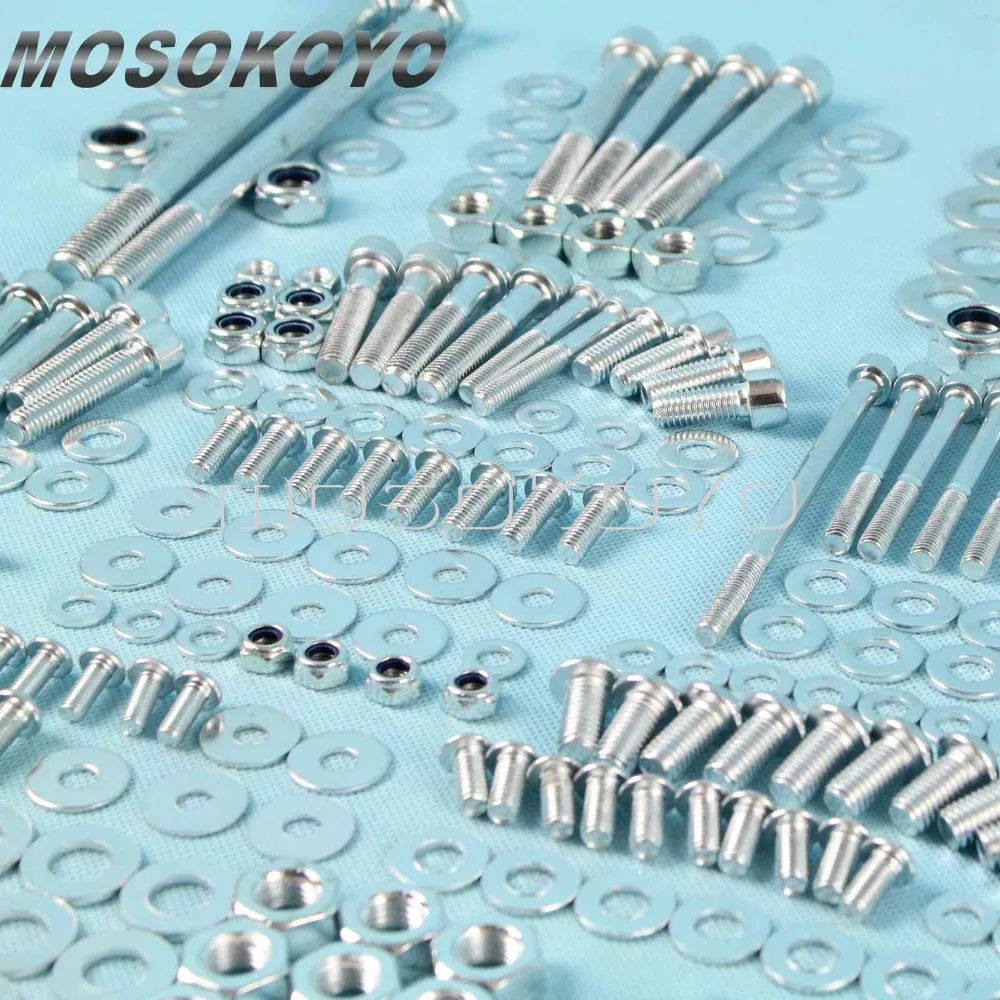 YAMAHA BANSHEE STAINLESS BOLT SCREW ENGINE set KIT YFZ350 POLISHED
