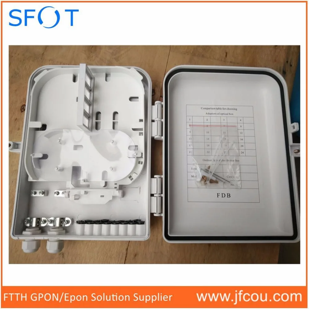 FTTH Волокно инструмент, FTTH Волокно оптической распределительной коробки для 1*16 PLC или 2 шт. 1*8 Волокно сплиттер