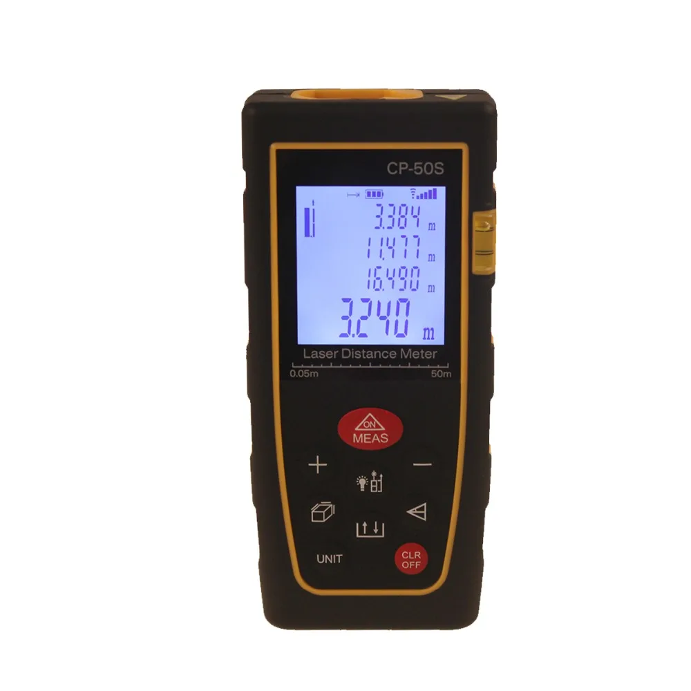 

CP-50S 50M(164ft) Mini Laser Rangefinder LCD Display Handheld Laser Distance Meter With Audible Alarm