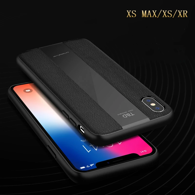 Роскошный чехол из искусственной кожи для Iphone XS Max XR Porsche Style мягкий силиконовый