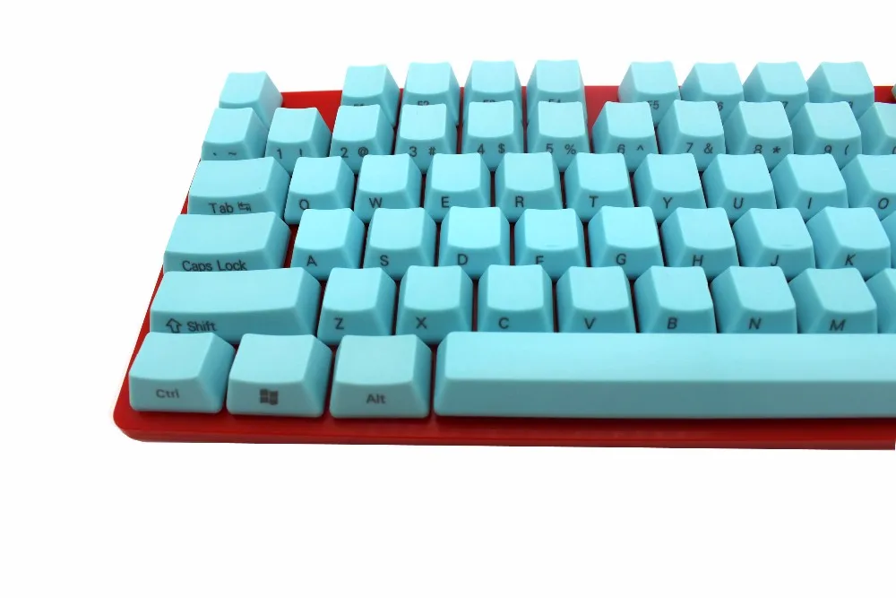 YMDK ANSI 108 боковой Печатный Пустой Топ Печатный толстый PBT Keycap для MX переключатели механическая клавиатура