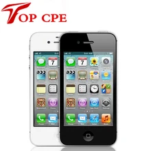 Iphone 4 завода Ori G инал разблокирована Apple IPhone 4, 8 GB/16 ГБ/32 ГБ сенсорный экран GPS WI-FI двойной 3 г Icould IOS 7 мобильного телефона