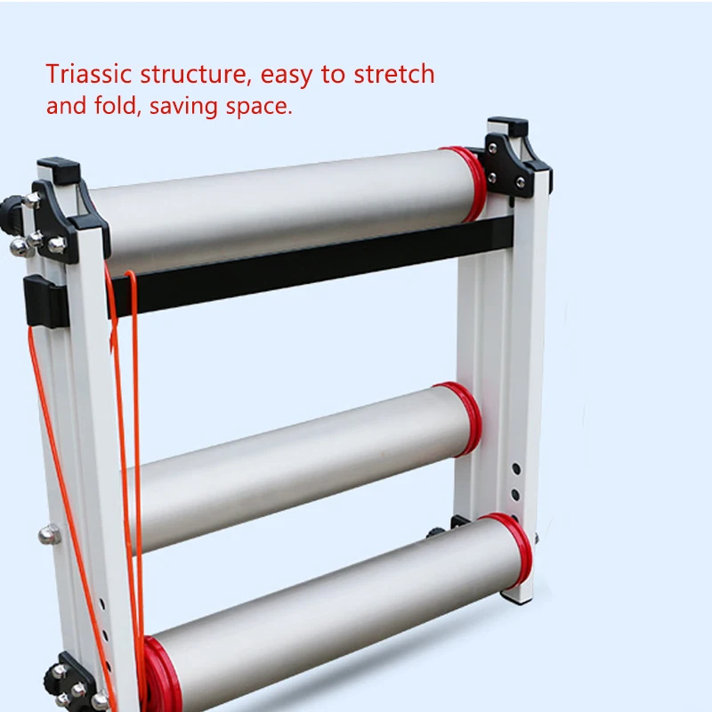 Прочный складной параболический роликовый тренажер для фитнеса и велоспорта, тренировочная станция для езды на велосипеде в помещении