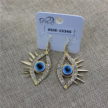 Великолепные женские новые популярные аксессуары для девочек на день рождения, реалистичные серьги в виде глаз, подарок, агент по доставке
