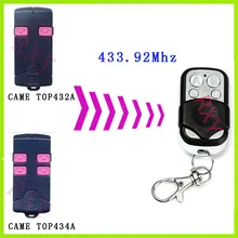 CAME TOP 434A TOP432A пульт дистанционного управления 433,92 копировальный аппарат mhz гаражная дверь CAME TOP 434A TOP432A 433,92 МГц пульт дистанционного управления