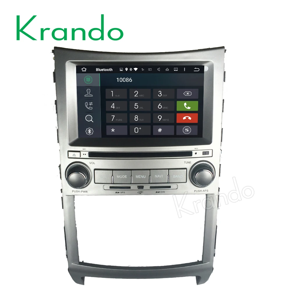 

Krando Android 9.0 car radio navigation multimedia for hyundai ix55 veracruz 2006-2016 gps stereo dvd player WIFI 3G BT DAB+