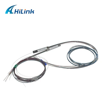 

1x32 PLC Splitter 0.9mm Bare Fiber fan out type 1m steel tube plc splitter