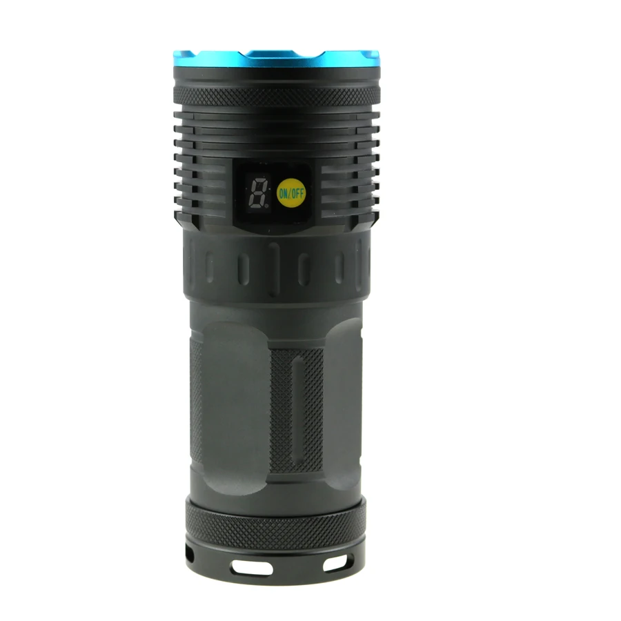Светодиодный тактический фонарь 7x CREE XM L T6 10000 люмен велосипедный светильник с ЖК