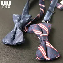 Бабочка смокинг с бабочкой банты Жених выпускного вечера вечерние аксессуары подарок модный мужской галстук-бабочка Регулируемый формальный винтажный галстук-бабочка