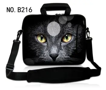 

Cute Cat Neoprene 10.1" 11.6" 13.3" 14" 15.6" 17.3" Laptop Sleeve Shoulder Carry Bag Case Cover