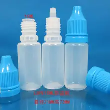 2500 шт. 10 мл eyedrop бутылки масла ldpe многоразового электронной жидкости бутылка с цвет крышки