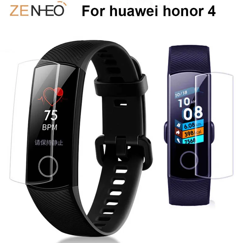 1/3/5 шт. Браслет для Huawei Honor Band 4 защитная пленка экрана HD аксессуары Glory Защитная