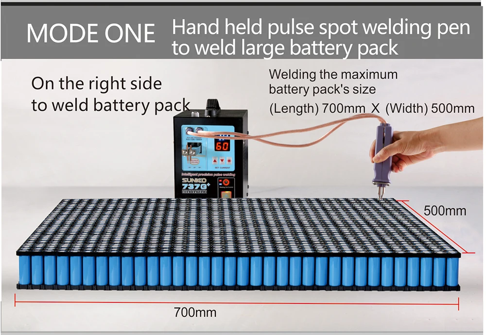 SUNKKO 737 г+ батарея точечный сварочный аппарат 18650 кВт Высокая мощность автоматический точечный сварочный аппарат для литиевых батарей импульсные точечные сварочные аппараты