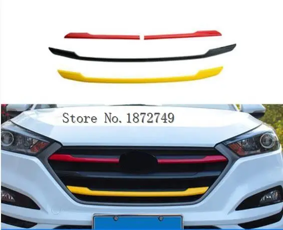 

FOR 2015 2016 for HYUNDAI TUCSON grill colorful trim