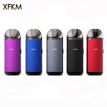 Модное XFKM-C устройство Pod Vape с керамическим сердечником со встроенным аккумулятором емкостью 650 мАч может разогреть комплект электронной сигареты с регулируемым давлением CBD