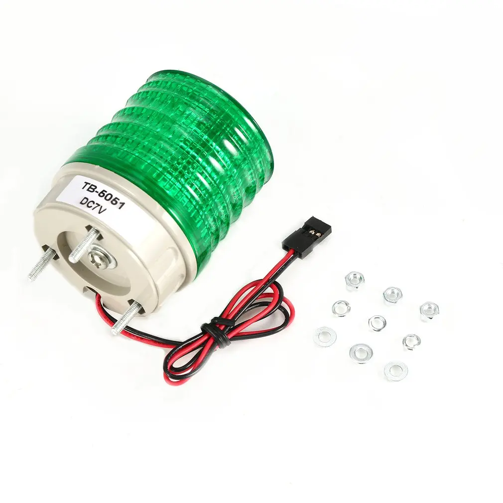 

Multi-function LED Lamp Lighting/Flashing/Explosive Flashing for 1/10 RC Model Car 1:14 Tamiya Tractor RC Engineering Truck