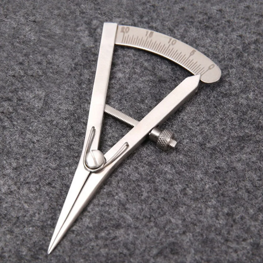 

Mini Professional Leather Tool Manual Crossed Line Blank Holder Ranging DIY Spacing Gauge Portable Adjustable Craft Creaser Edge