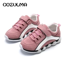 COZULMA 2017 Printemps Enfants Shoes Enfants Mode Sport Shoes Filles Sneakers Pour Garçons Filles Causal de Course Shoes Taille 26-30