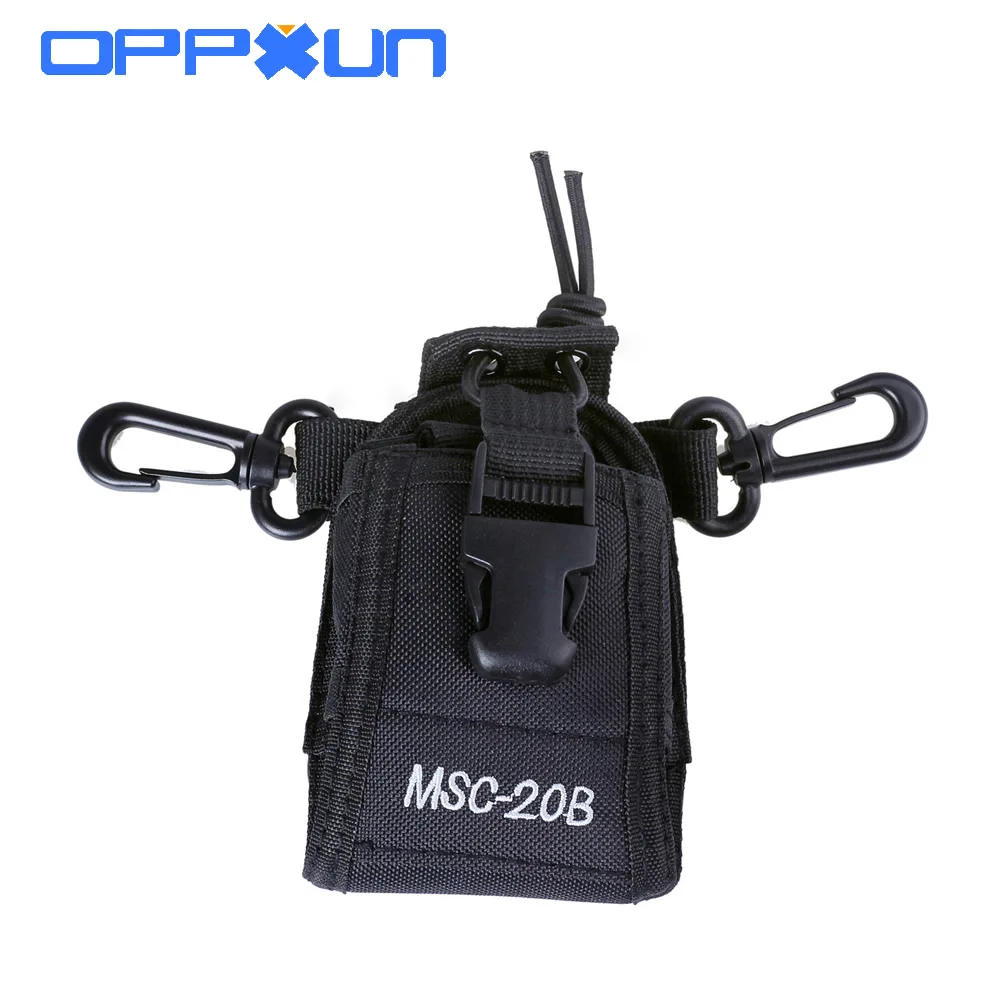 OPPXUN MSC 20B Портативный чехол для радиоприемника Kenwood Icom Motorola BaoFeng UV 5R B5 82 Plus GT3 Walkie