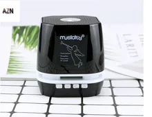 AZN T2306 Wireless Mini Portable Speaker Bluetooth Speakers with Led light FM Radio Subwoofer Music TF USB SD Microphone Port 5W цена AZN T2306 Wireless Mini Portable Speaker Bluetooth Speakers with Led light FM Radio Subwoofer Music TF USB SD Microphone Port 5W цены онлайн