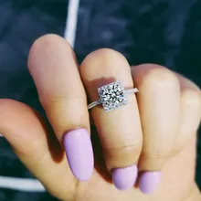 925 sterling silver Moonso Ring Wedding Engagement Rings for Women 3 carat Engagement Rings Jewelry R1300 925 sterling silver Moonso Ring Wedding Engagement Rings for Women 3 carat Engagement Rings Jewelry R1300